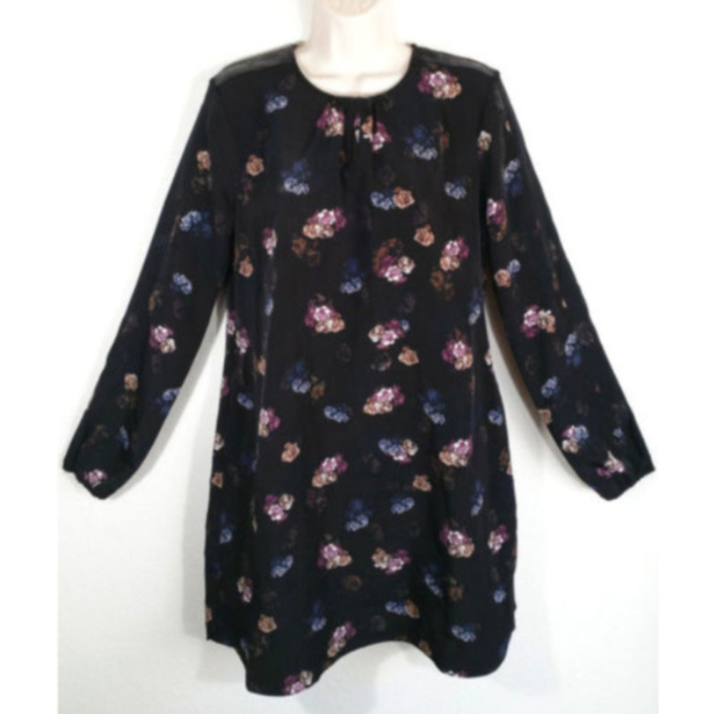 *SOLD* 15 SIMPLY VERA VERA WANG Floral Shift Dress 1175E1M - Picture 1 of 8